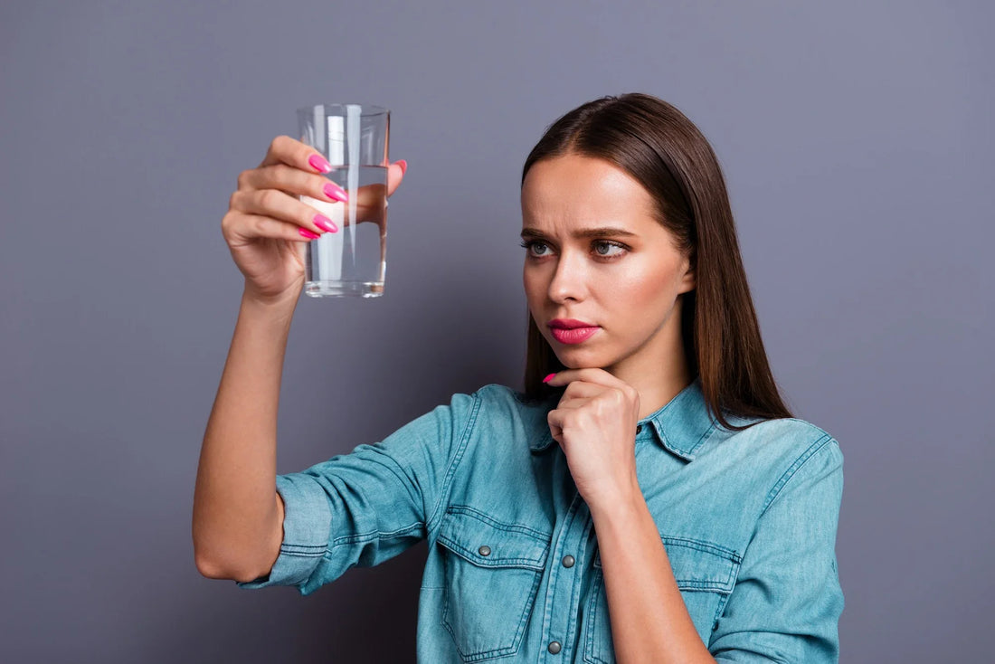 How can you determine that your drinking water is not a good quality?